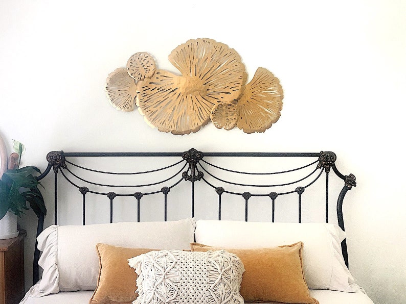 Metal Coral Reef Wall Art Gold Coral Wall Art Coastal Coral Etsy