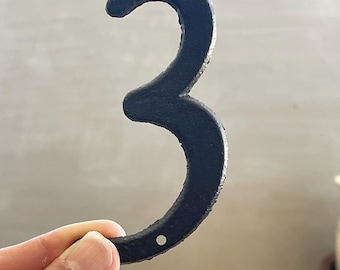 Metal House Numbers, Modern Style,Small House Numbers, Home Decor, For The Home, Classic Numbers