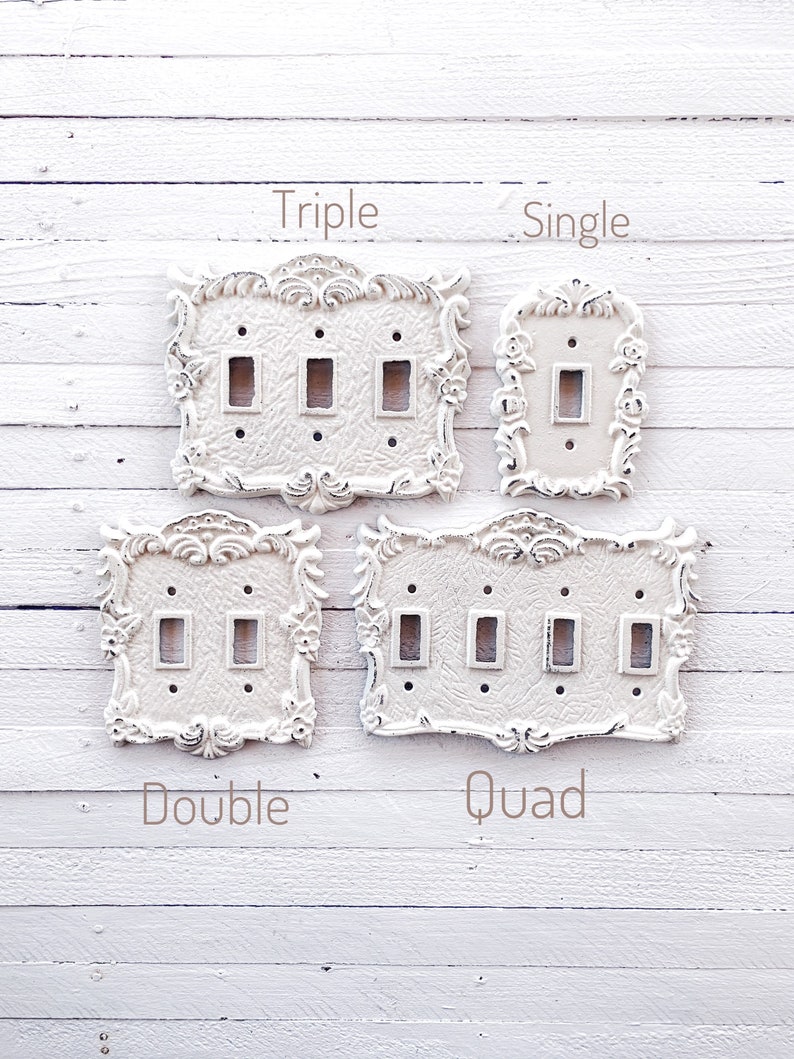 Light Switch Plate Covers Double Light Switch Cover Switch Etsy