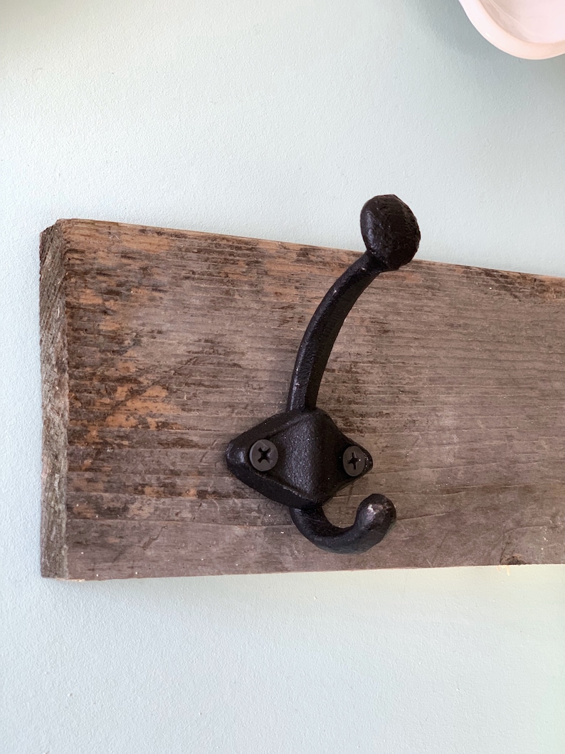 Modern FarmHouse Hook Industrial Metal Hook Towel Hook Iron Etsy