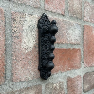 Mid Century Modern Door Knocker Black Front Door Decor