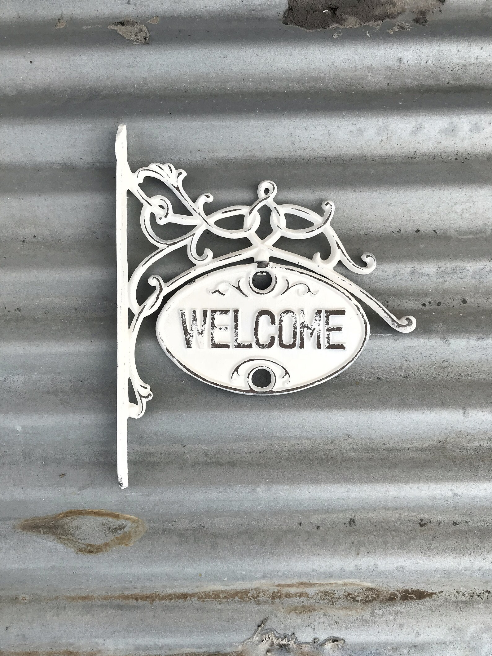 Iron Sign Home Decor For The Home Front Etsy