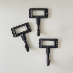 Name Plate Wall Hook, Name Plate Holder, Individually Sold
