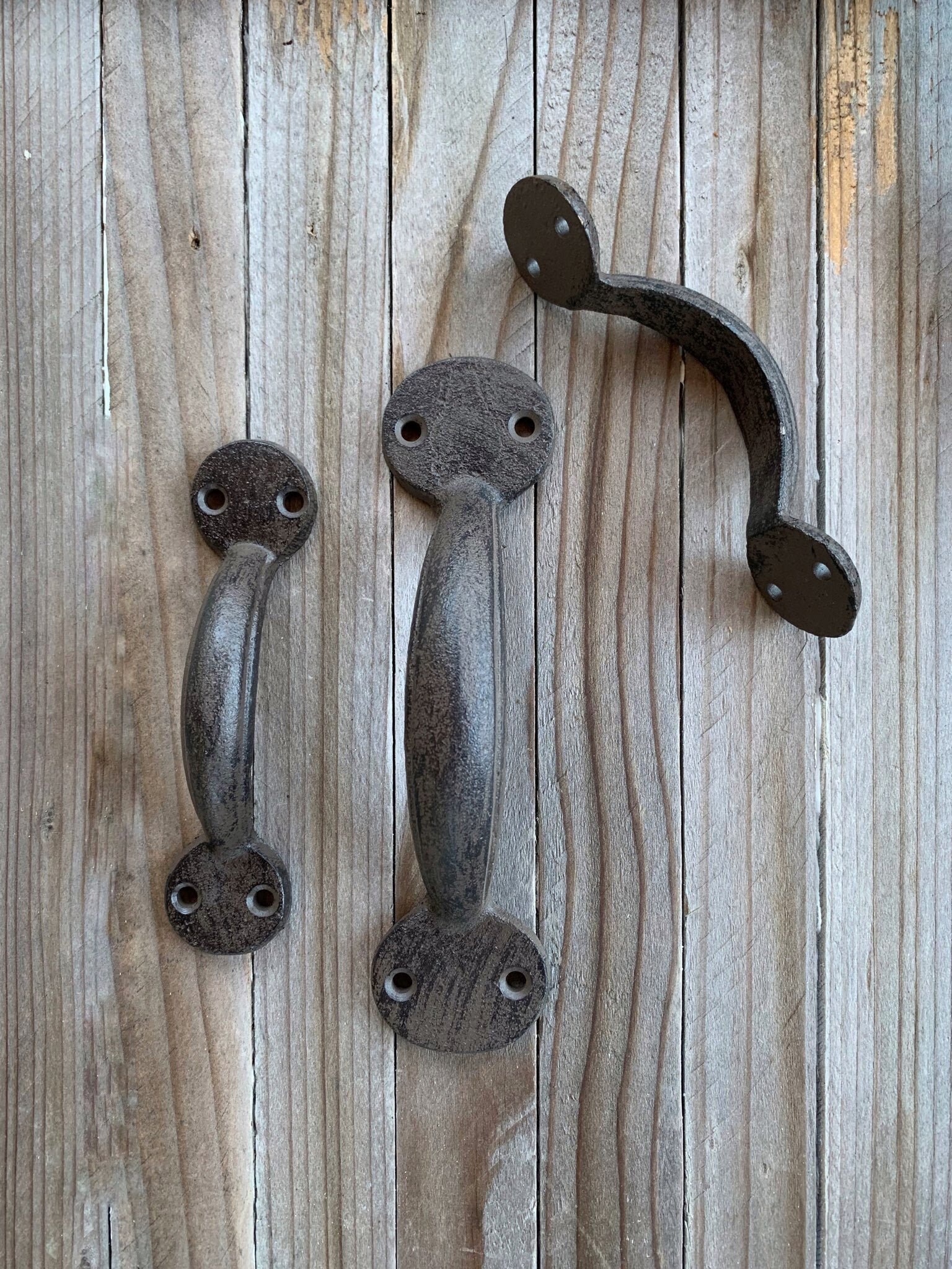 Door Knobs and Pulls Barn Door Decor Large Door Handle Etsy