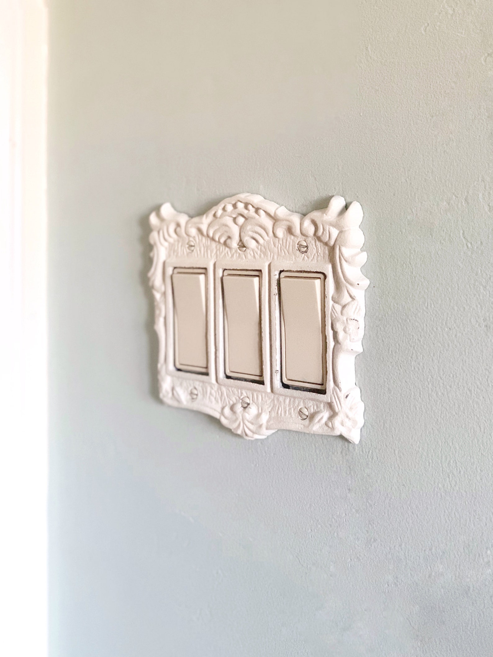 Quad Light Switch Covers Cast Iron Switch Cover GFI Plate Etsy