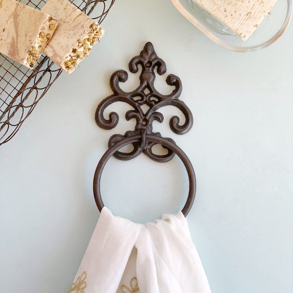 Hand Towel Holder - Etsy