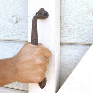 Door Knobs and Pulls, Barn Door Decor, Large Door Handle, Drawer Knobs and Drawer Pulls