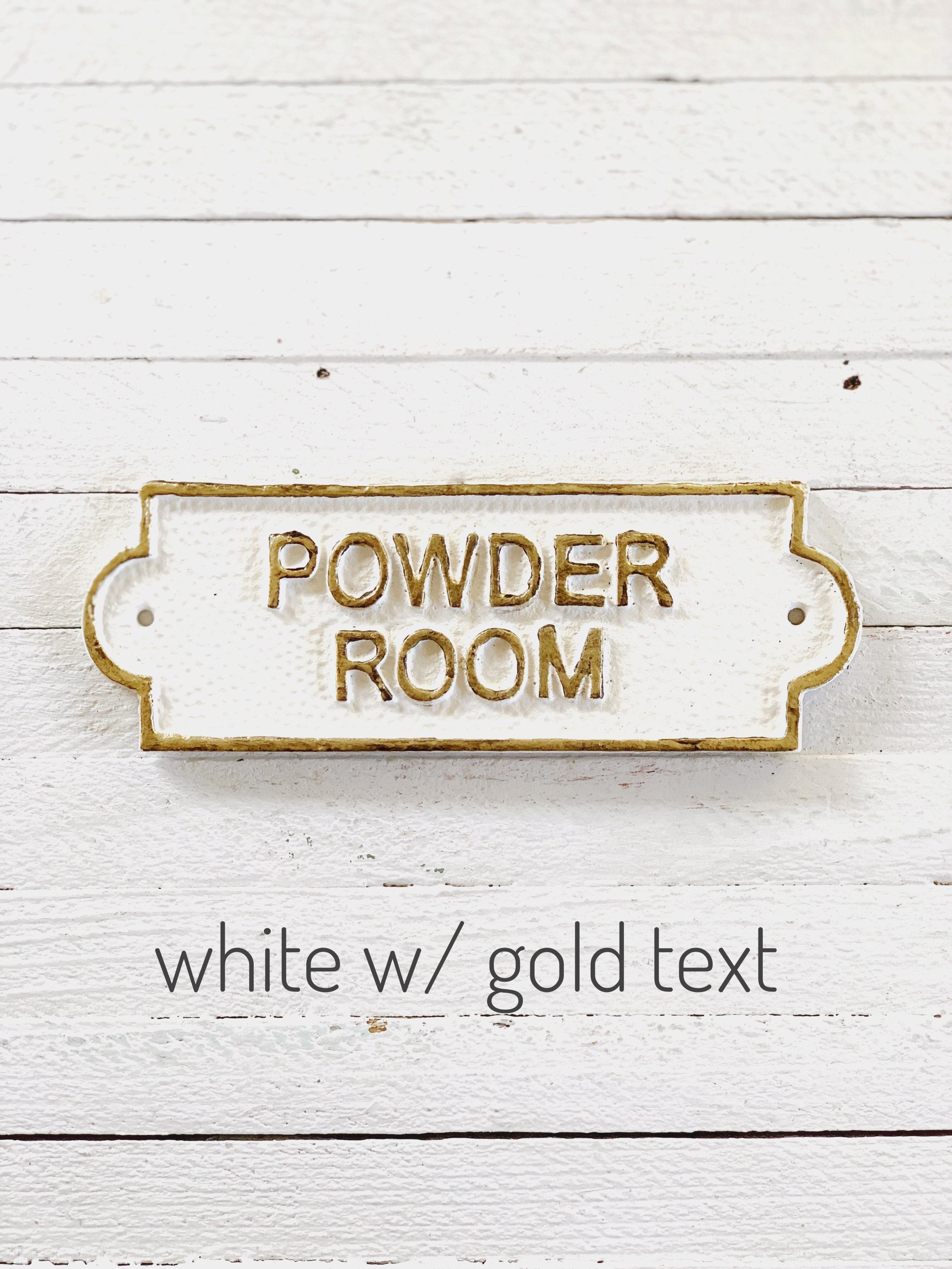 Bathroom Door Sign French Bathroom Door Sign Door Plaque Etsy