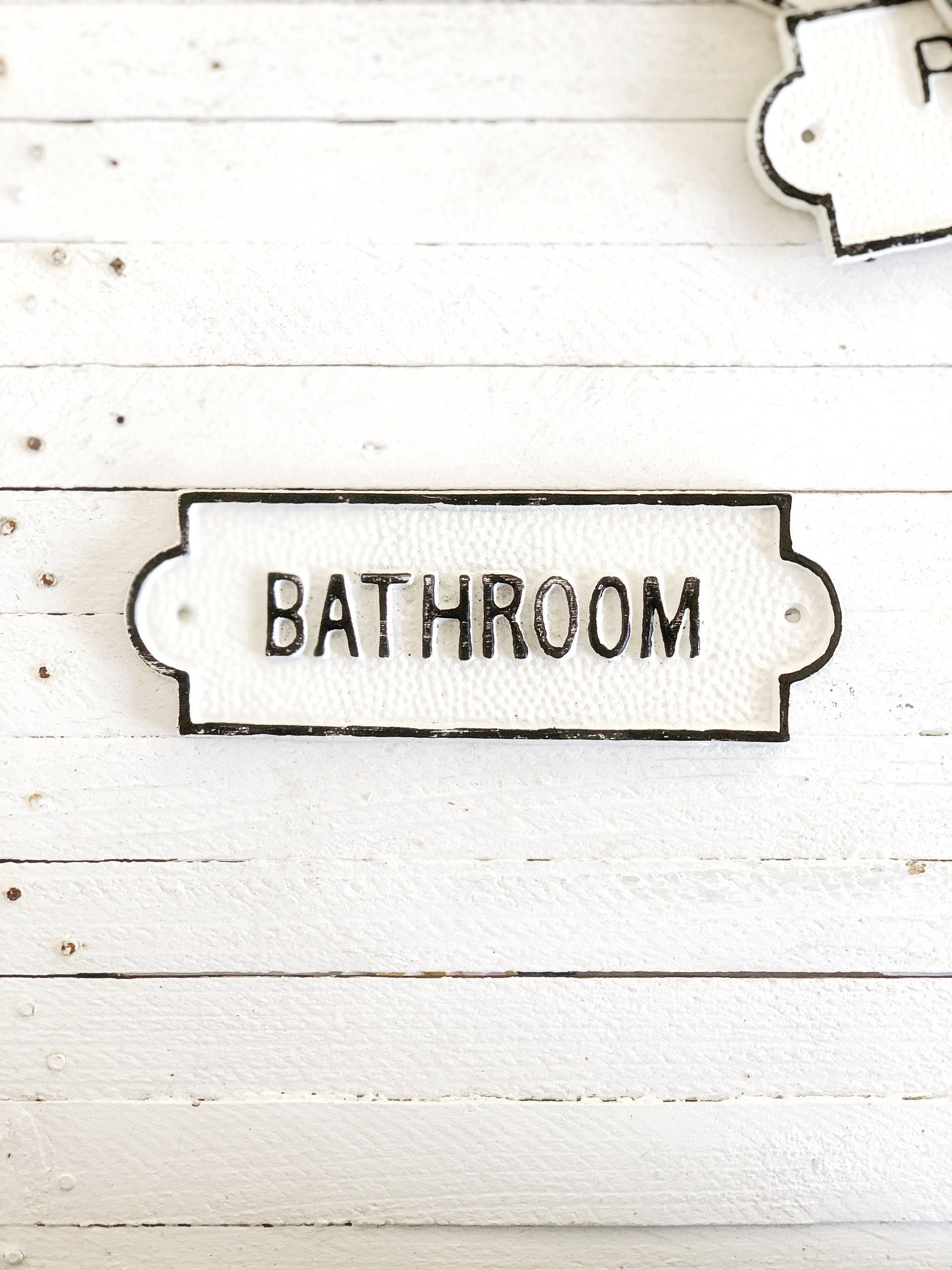Bathroom Door Sign French Bathroom Door Sign Door Plaque Etsy