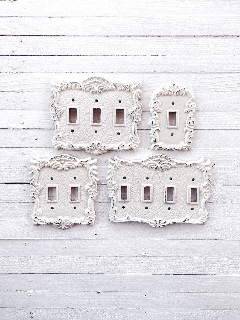 Light Switch Plate Covers Quad Switch Plate Cover Switch Etsy