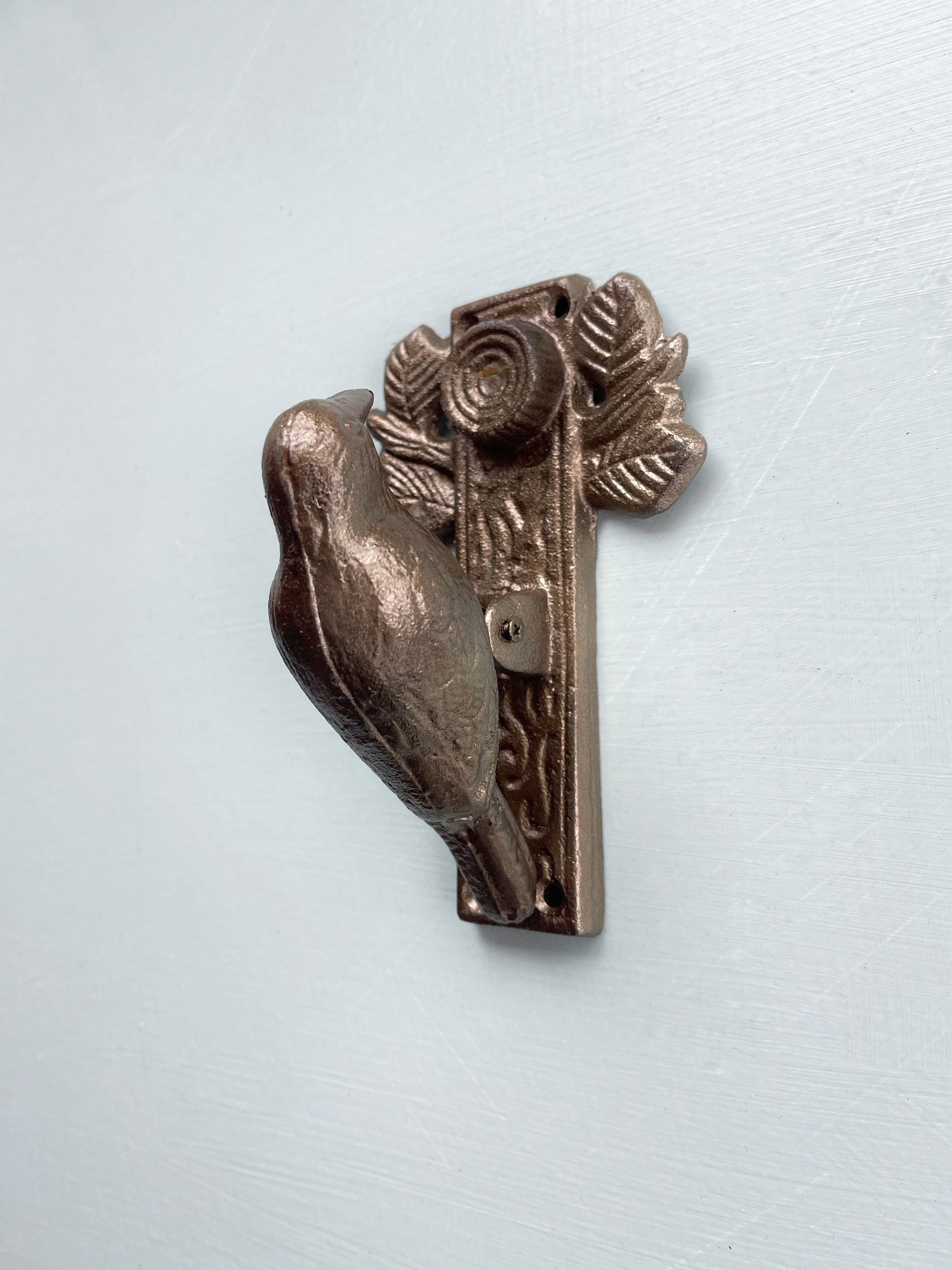 Iron Door Knocker For Front Door Decor for Home With Bird SALE