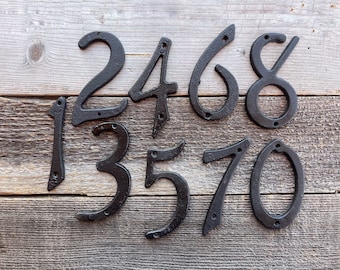 Metal House Numbers, Modern Style,Small House Numbers, Home Decor, For The Home, Classic Numbers