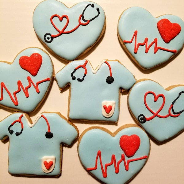 Nurse Cookies Etsy