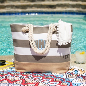 Surf & Swim Boat Tote – The Monogrammed Home