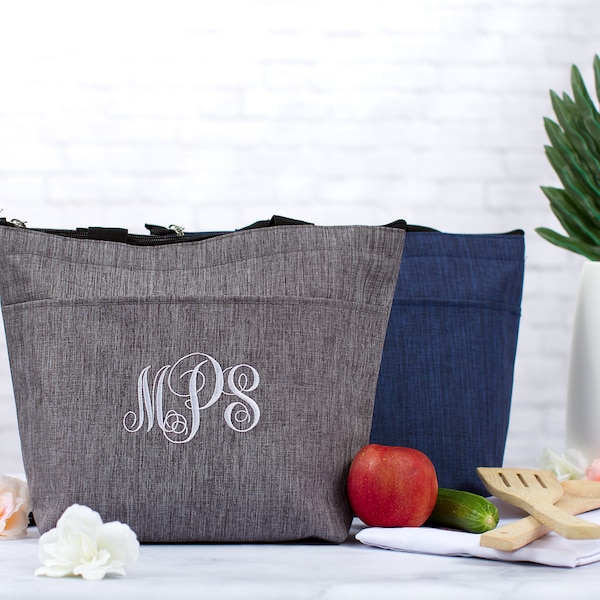 Meal Prep Bag, Back to School Lunch Bag, Insulated Lunch Tote, Monogrammed Lunch Cooler, Personalized Lunch Box, Girls Lunch Bag, Lunch Pack