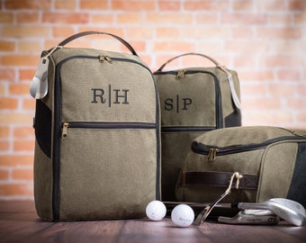 Bulk Groomsmen Gift Golf Shoe Bags, Set of 5+ Personalized Golf Shoe Bags, Custom Name Shoe Bags Gift for Golfer, Groomsmen Proposal Gift