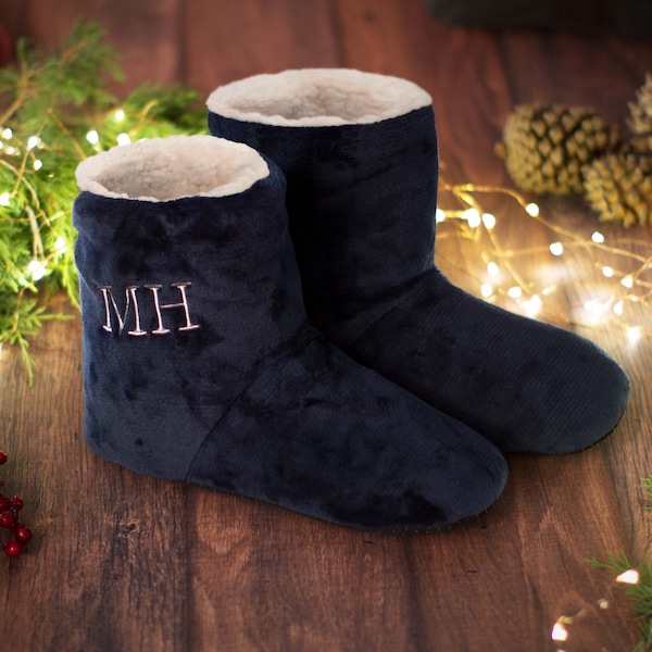 mens novelty christmas slippers