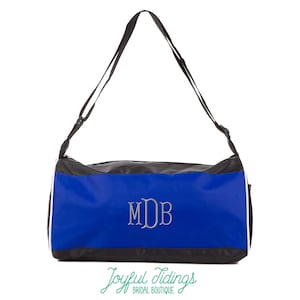 Personalized Mini Duffel Bag, Small Duffle Bag, Ring Bearer Bag, Bridesmaid Gift, Overnight Travel Bag, Wedding Gift