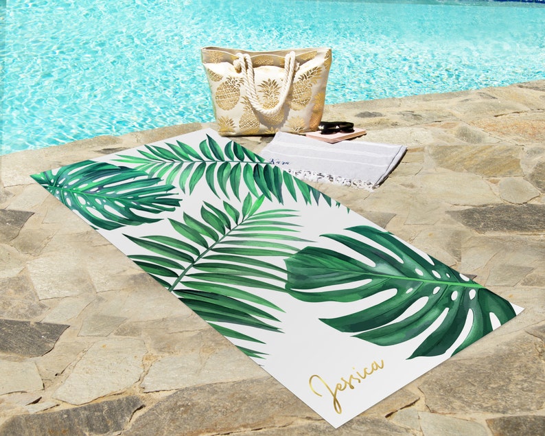 JoyfulTidingsBridal Beach Towel - Thumbnail 5