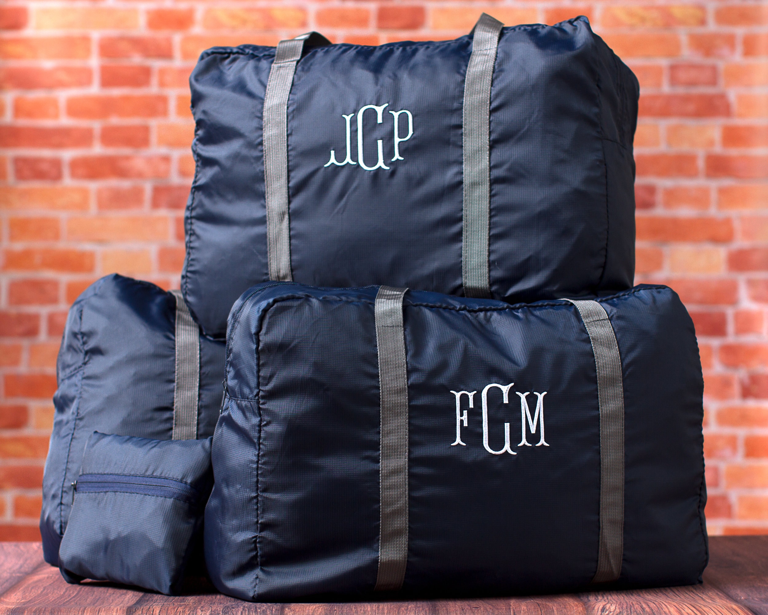 Monogram Garment Bags-123