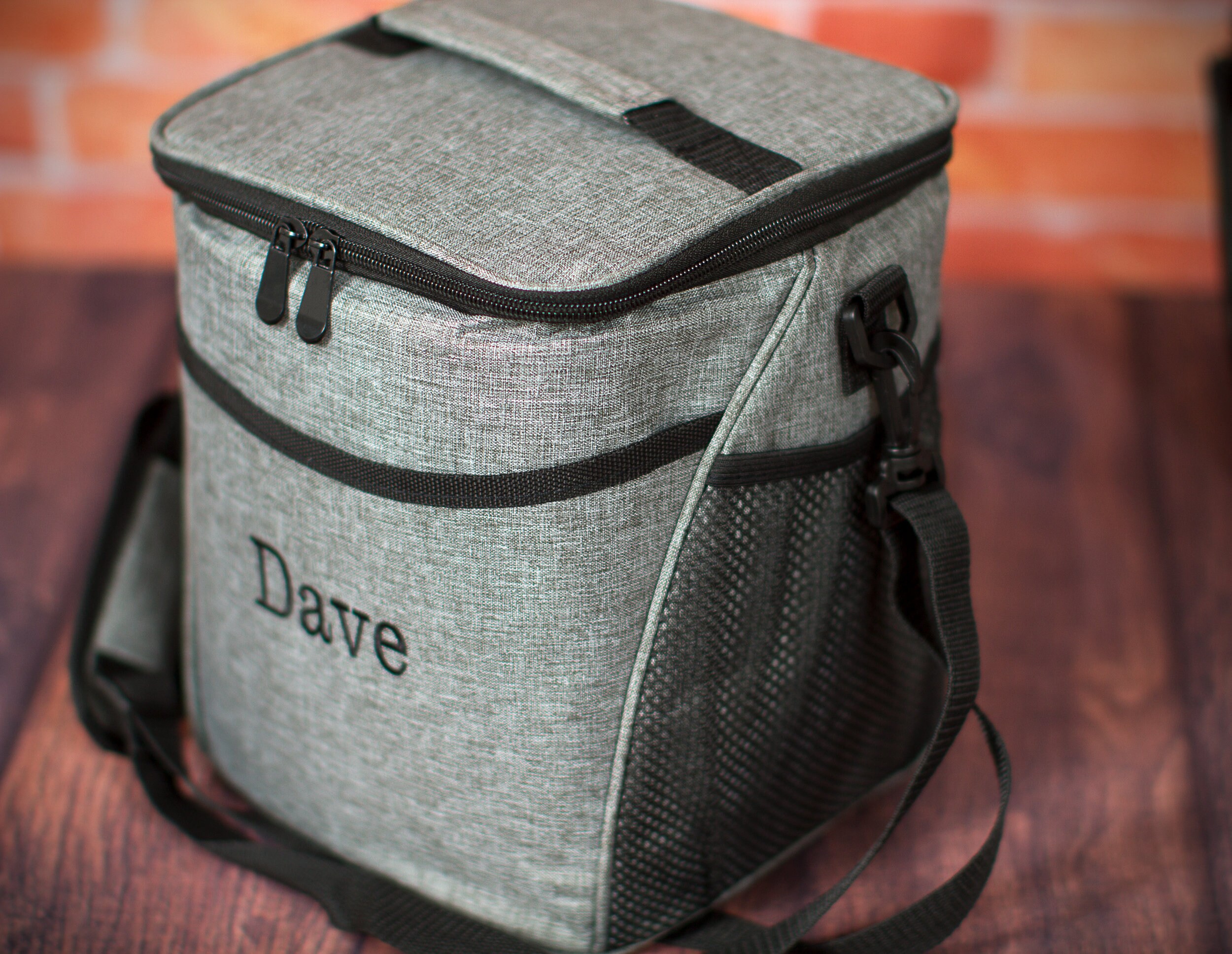 SALE Personalized Beer Cooler Bag Holiday Gift Monogrammed Etsy