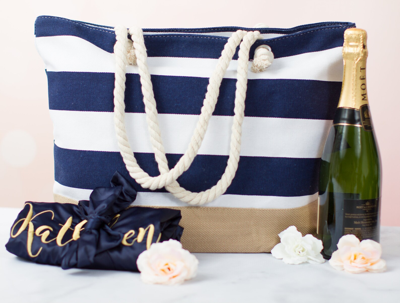 Personalized Birthday Gift Beach Bag Gift for Her Custom Etsy