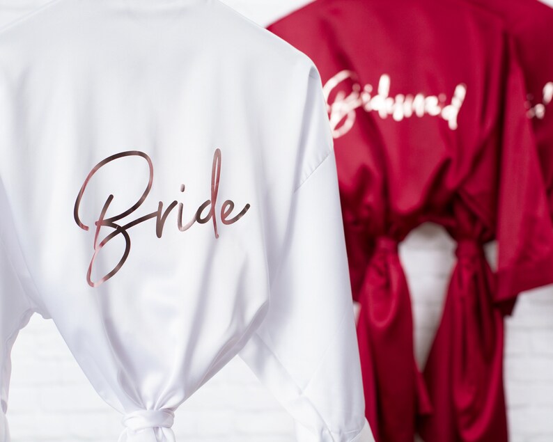 Bachelorette Party Robe Bride Tribe Robe Personalized Etsy
