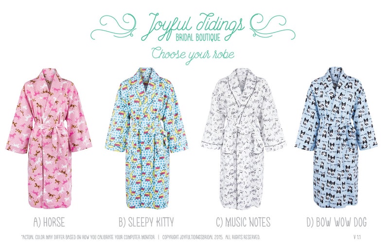 Personalized Holiday Gift Robe Christmas Gift Holiday Etsy