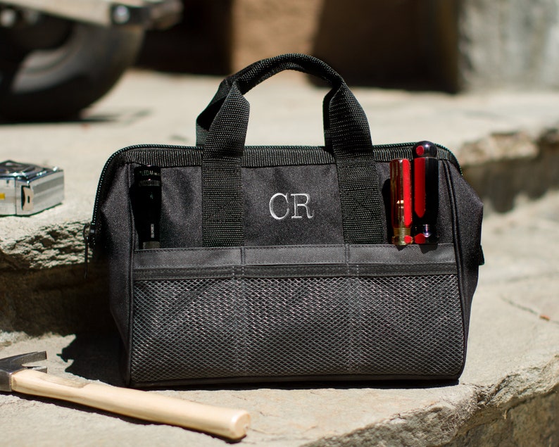 Personalized Tool Bag Small Monogrammed Tool Bag Custom Etsy UK
