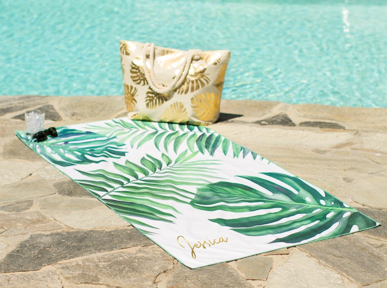 JoyfulTidingsBridal Beach Towel - Thumbnail 4