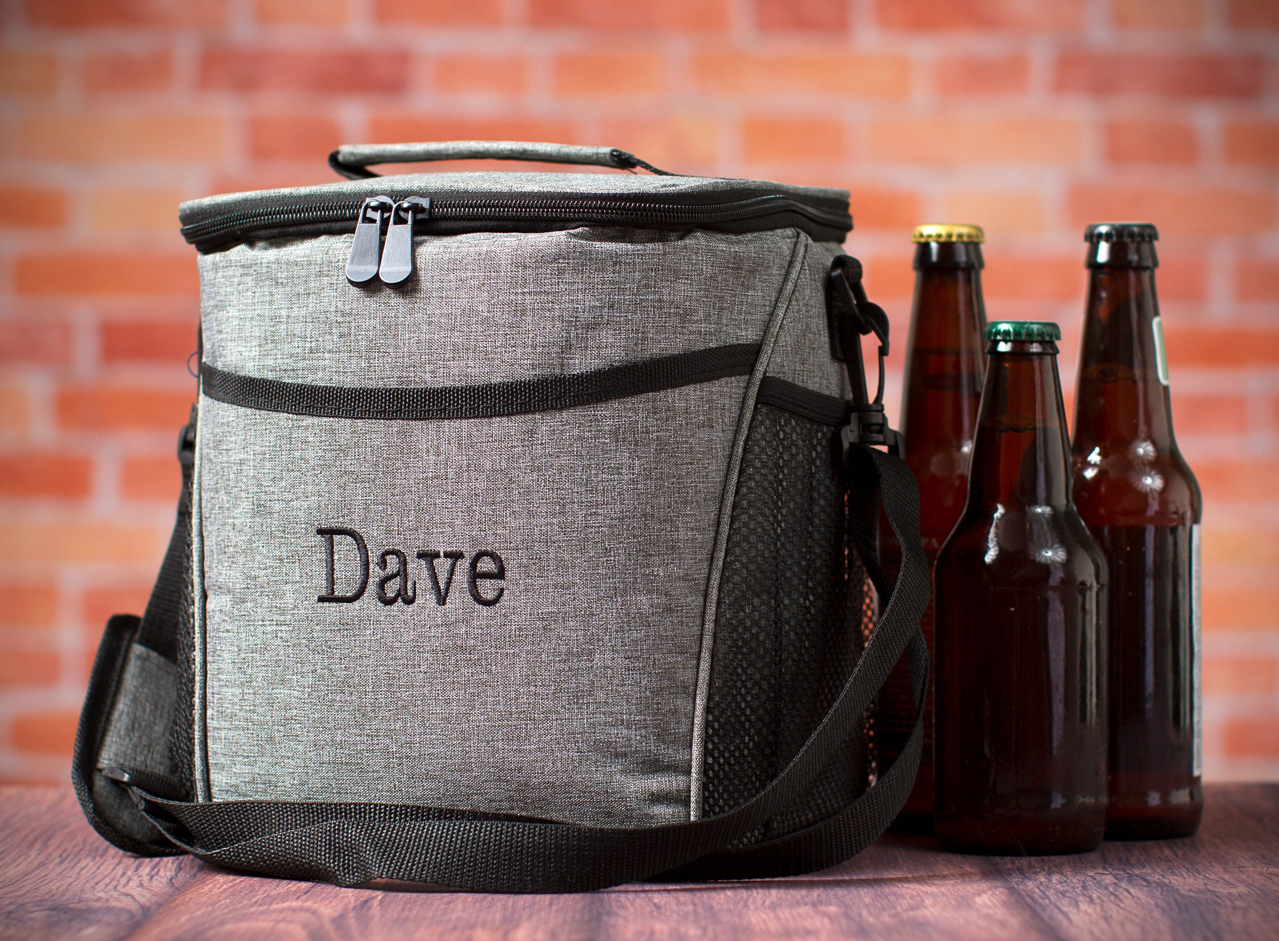 Personalized Beer Cooler Bag Gift for Dad Monogrammed Etsy