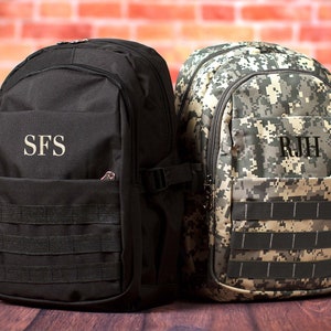 SALE Personalized Boys&#39; Backpack, Canvas Backpack, Personalized Gift, Back to School, Gifts for Boys, Kids Backpack, Custom School Backpack