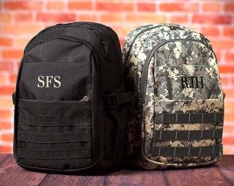 SALE Personalized Boys&#39; Backpack, Canvas Backpack, Personalized Gift, Back to School, Gifts for Boys, Kids Backpack, Custom School Backpack