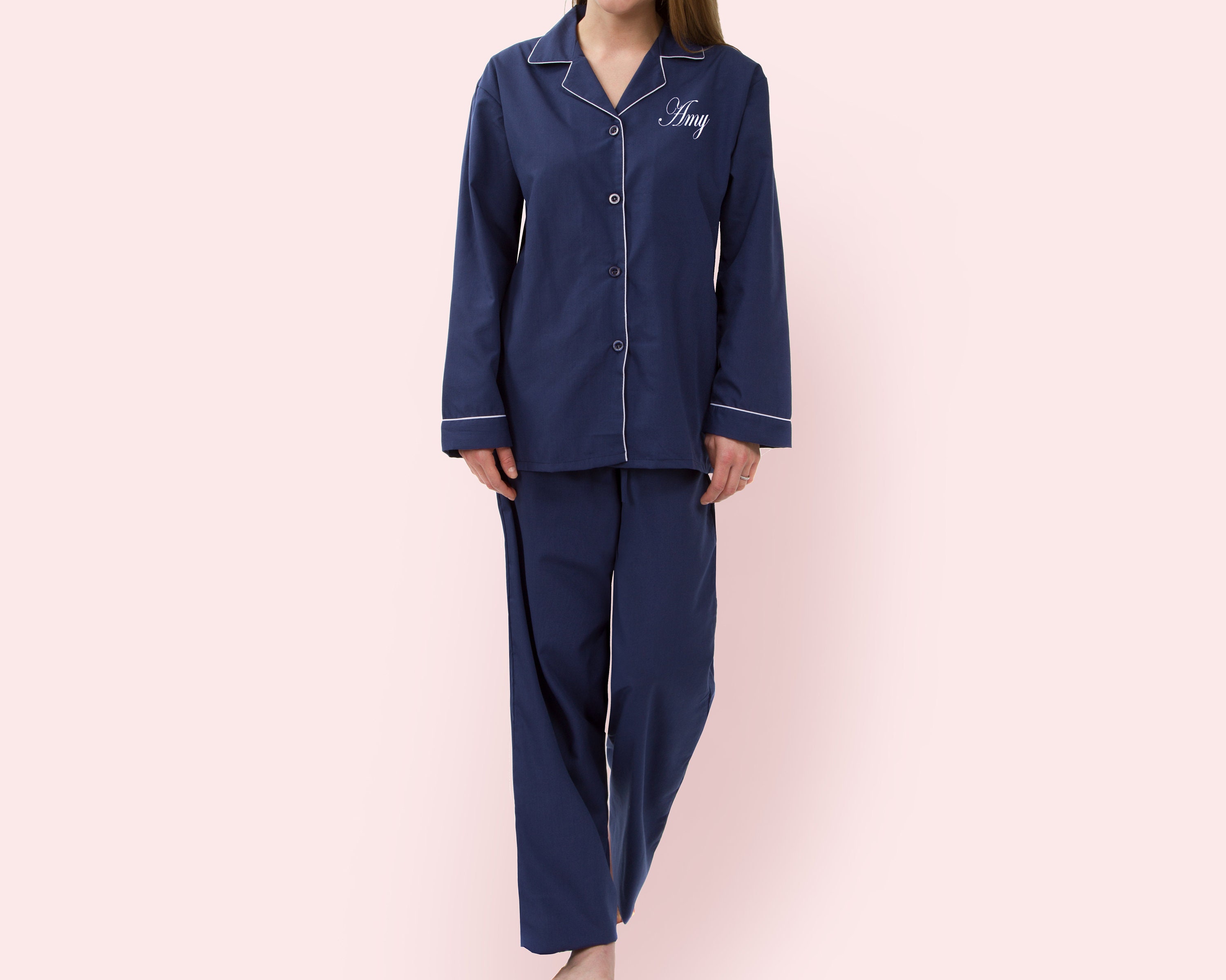 monogram pajamas set