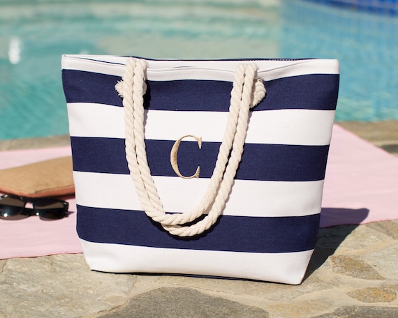Bolsa de lona bordada, bolsa de profesor, piscina, bolso de mano, regalo  para mamá, regalo para niña, regalo personalizado, playa -  México