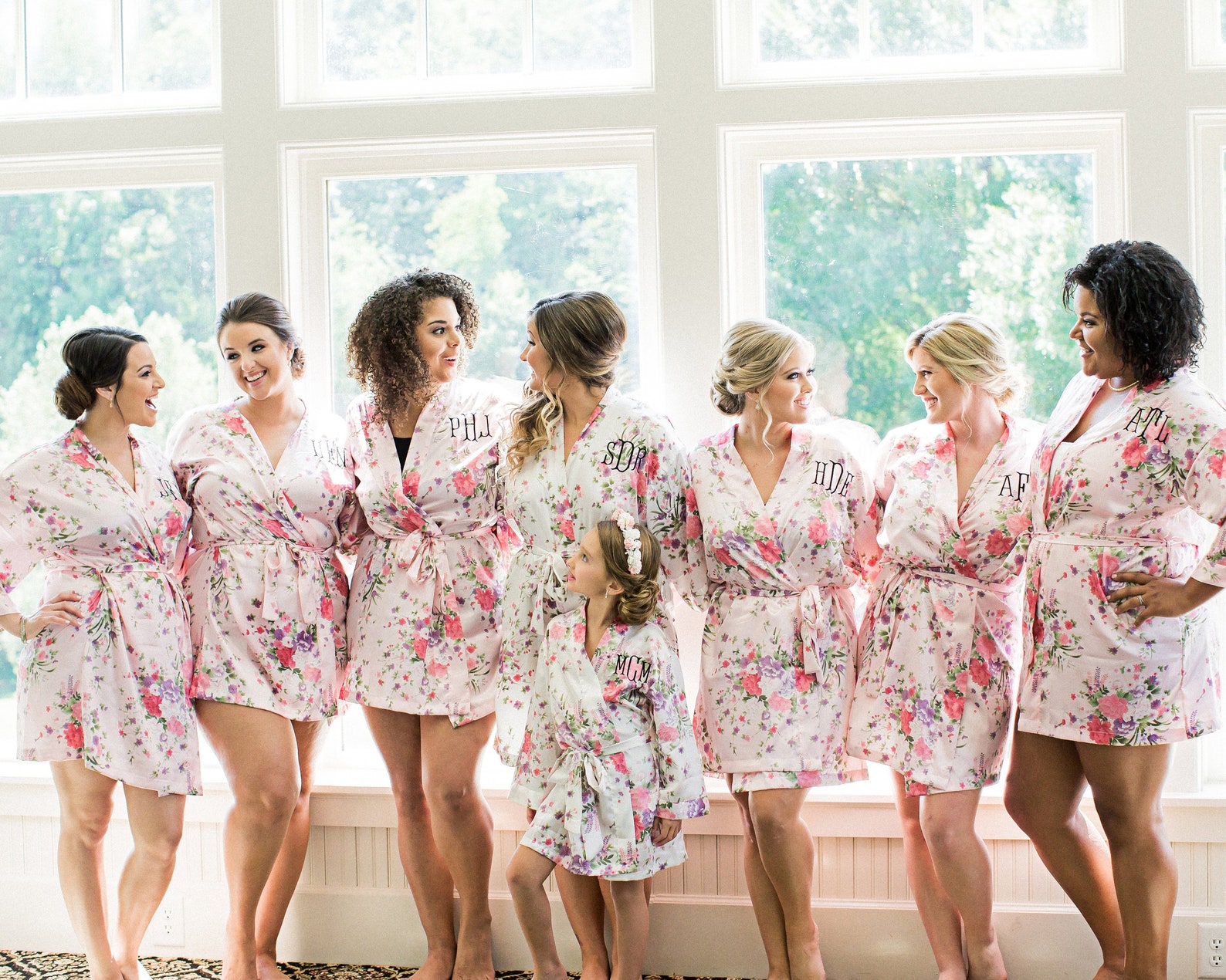 Bridesmaid Gift Bride Tribe Robes I Do Crew Bachelorette Etsy