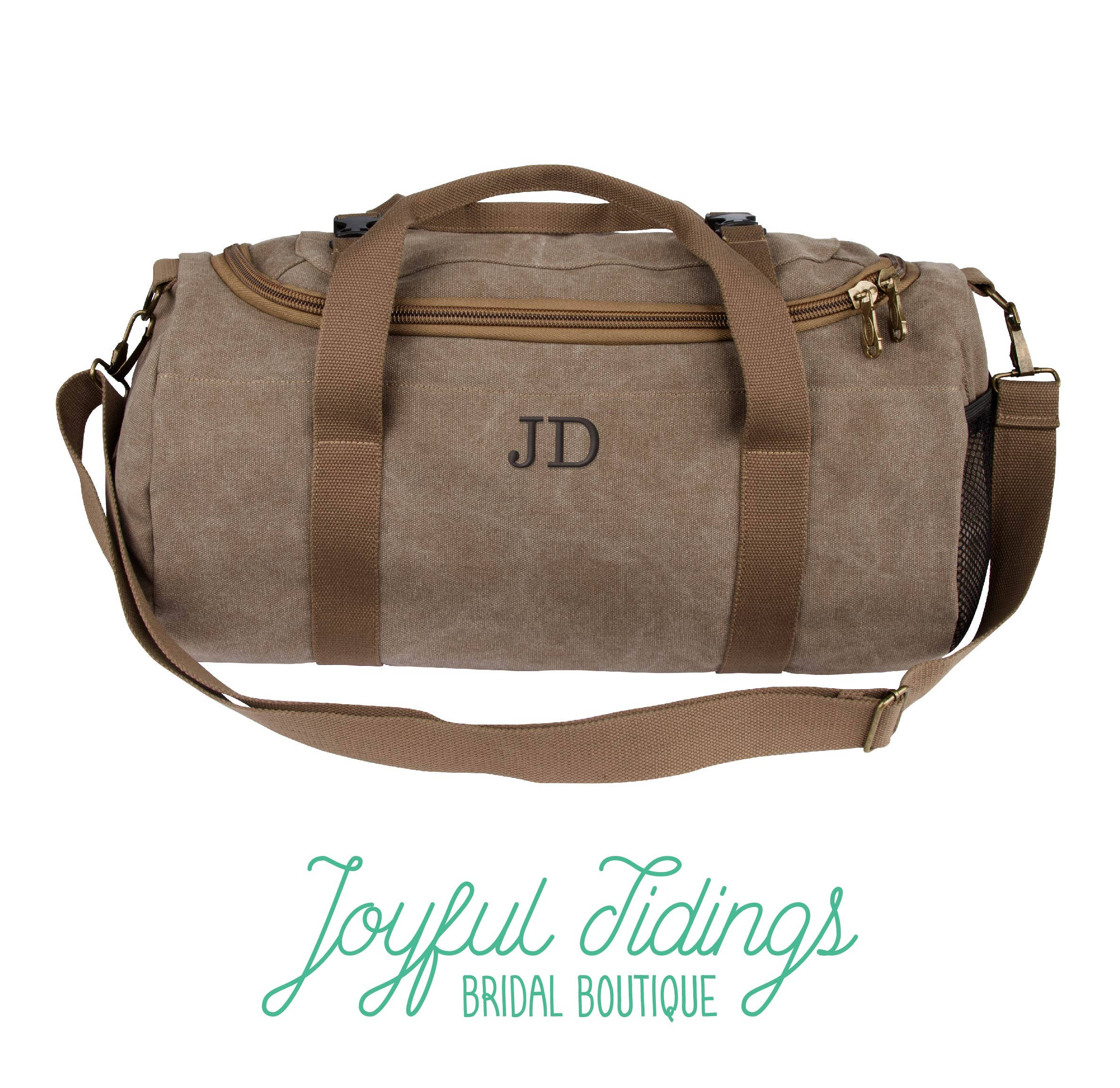 Monogrammed Duffle Bag Men IQS Executive