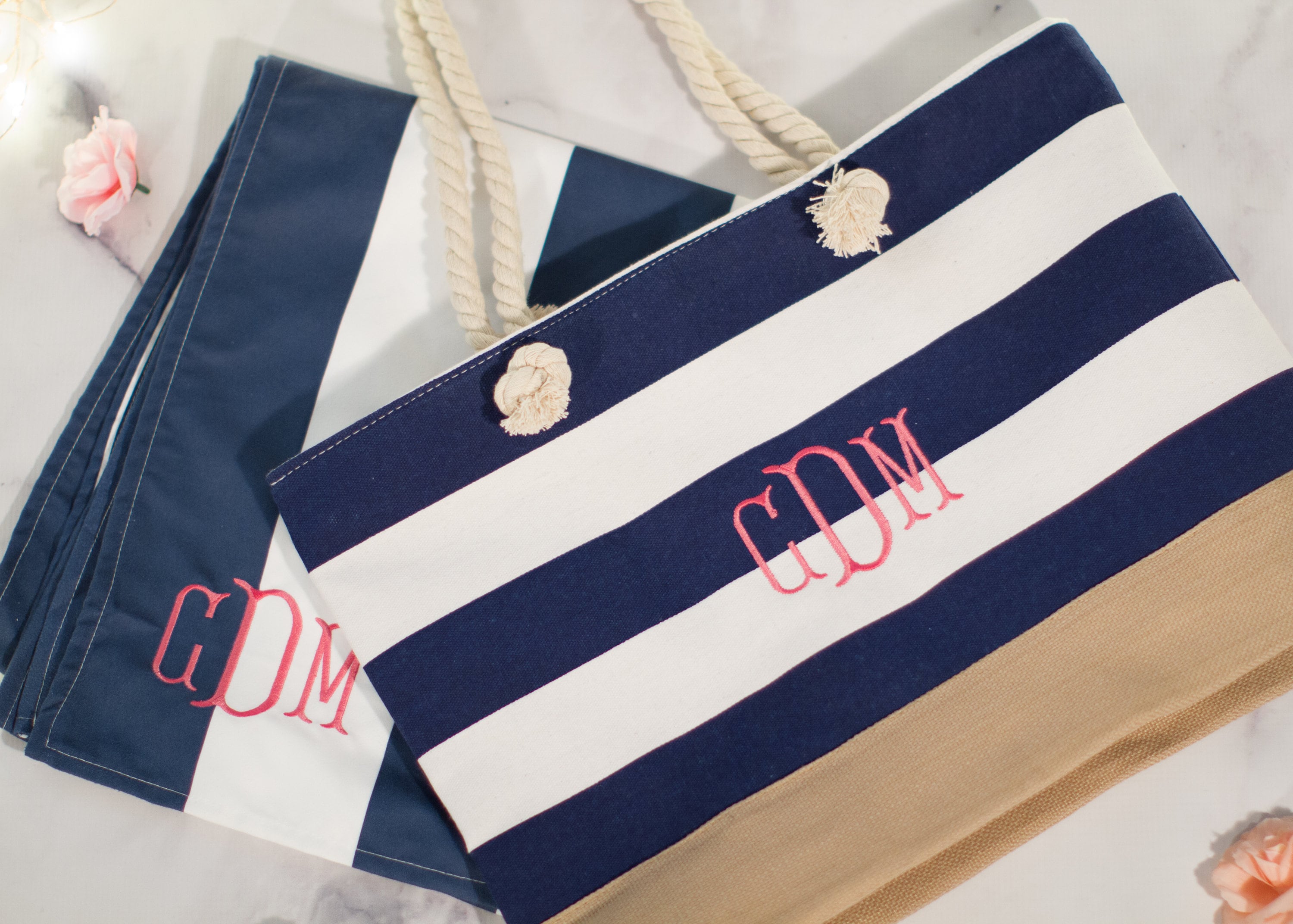 Personalized Birthday Gift Beach Bag Gift for Her Custom Etsy