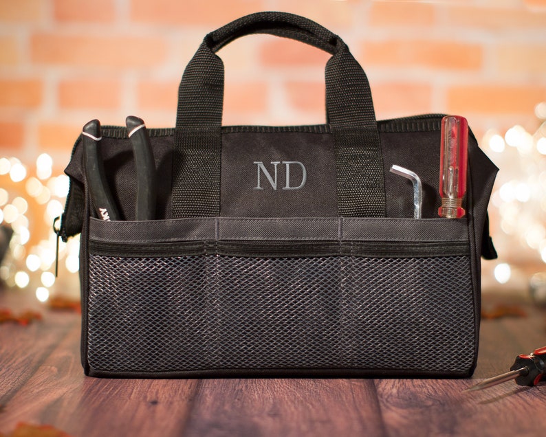 Personalized Tool Bag Custom Groomsmen Gift Monogrammed Etsy