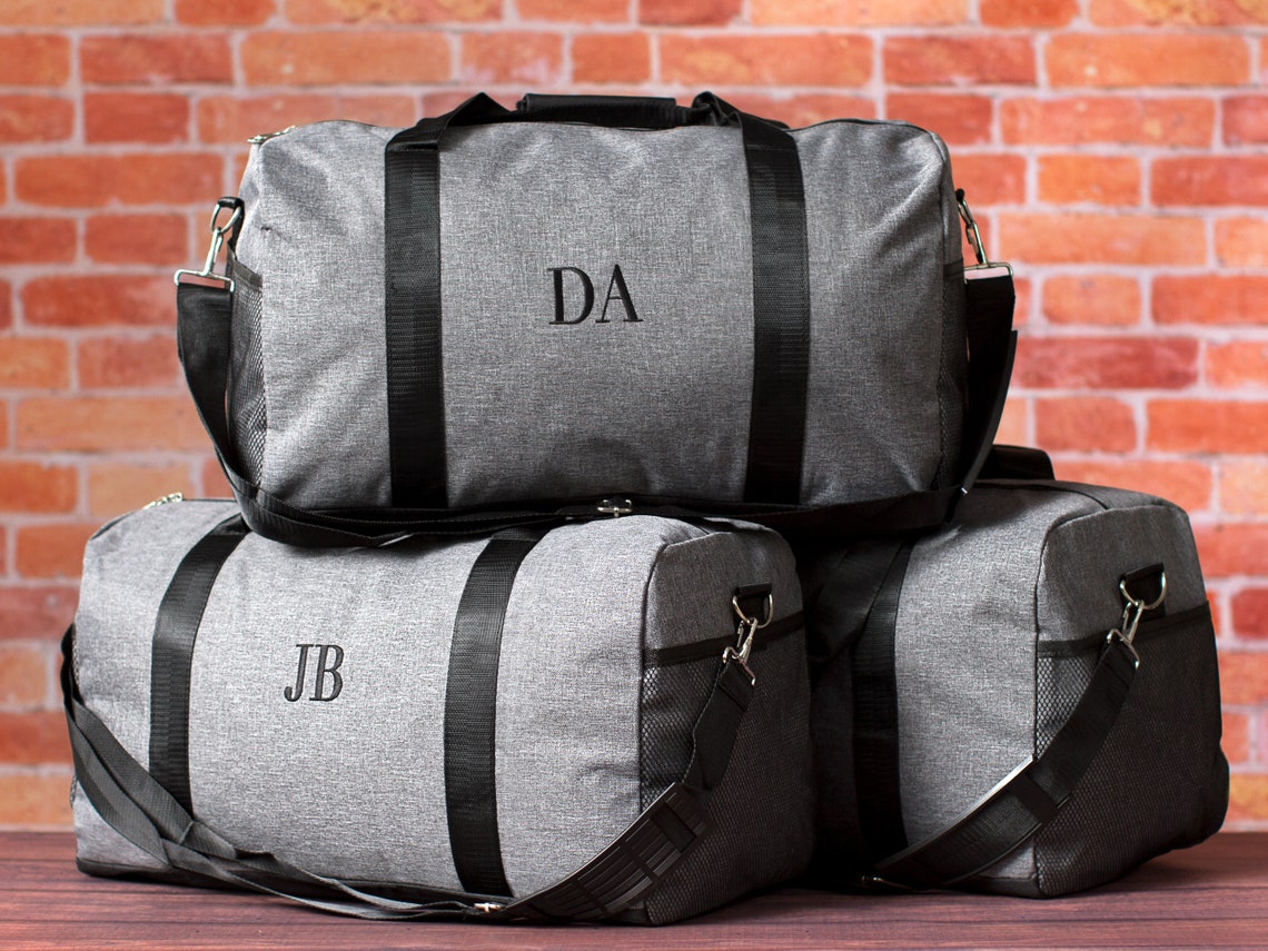 Groomsmen Gift Duffle Bag Groomsman Gift Weekender Father of Etsy