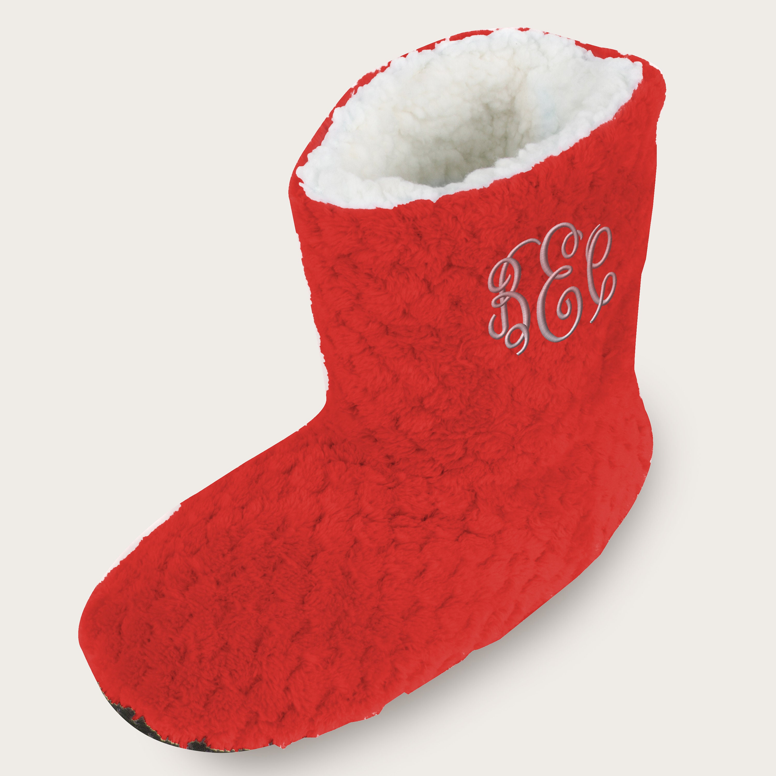 Monogrammed shop bootie slippers