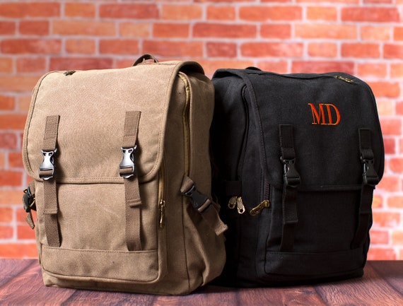 heavy duty canvas backpack