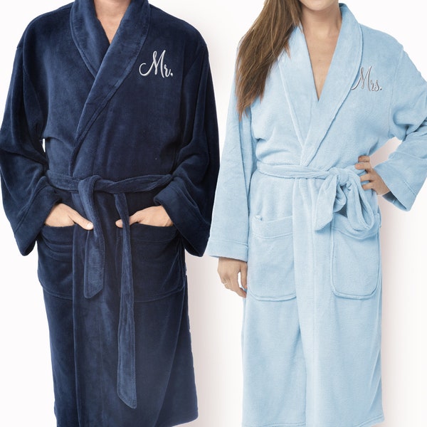 His and Hers Robe Etsy