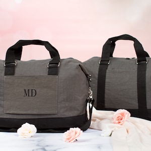 Personalized Duffle Bag, Unisex Duffle Bag, Travel Bag, Bridesmaid Gift, Overnight Travel Bag, Wedding Gift, Mom Gift, Anniversary Gifts