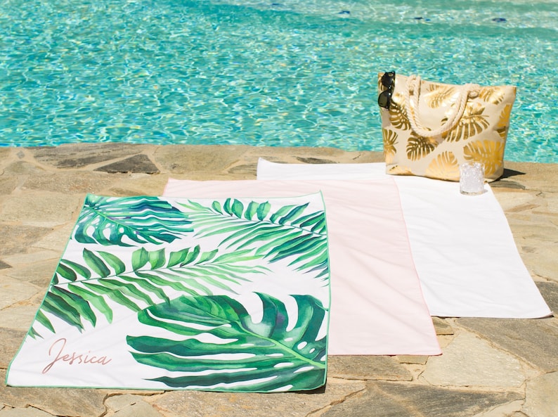 JoyfulTidingsBridal Beach Towel - Thumbnail 3