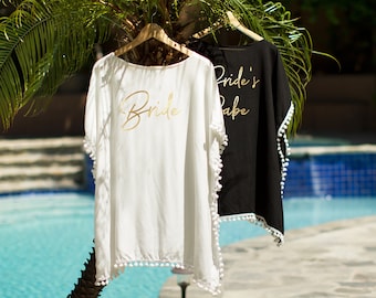 bride beach cover up