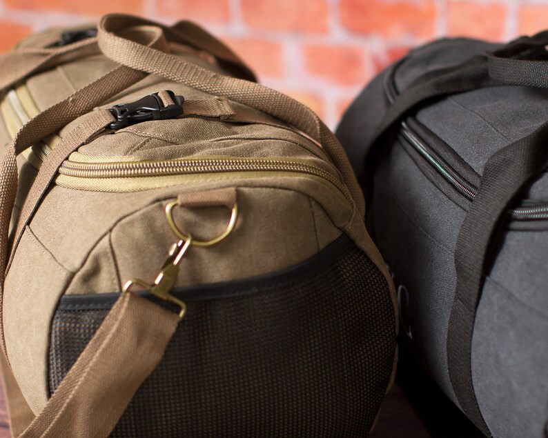 BULK SALE Set of 7 Groomsman Gift Duffle Bags Mens Black Etsy