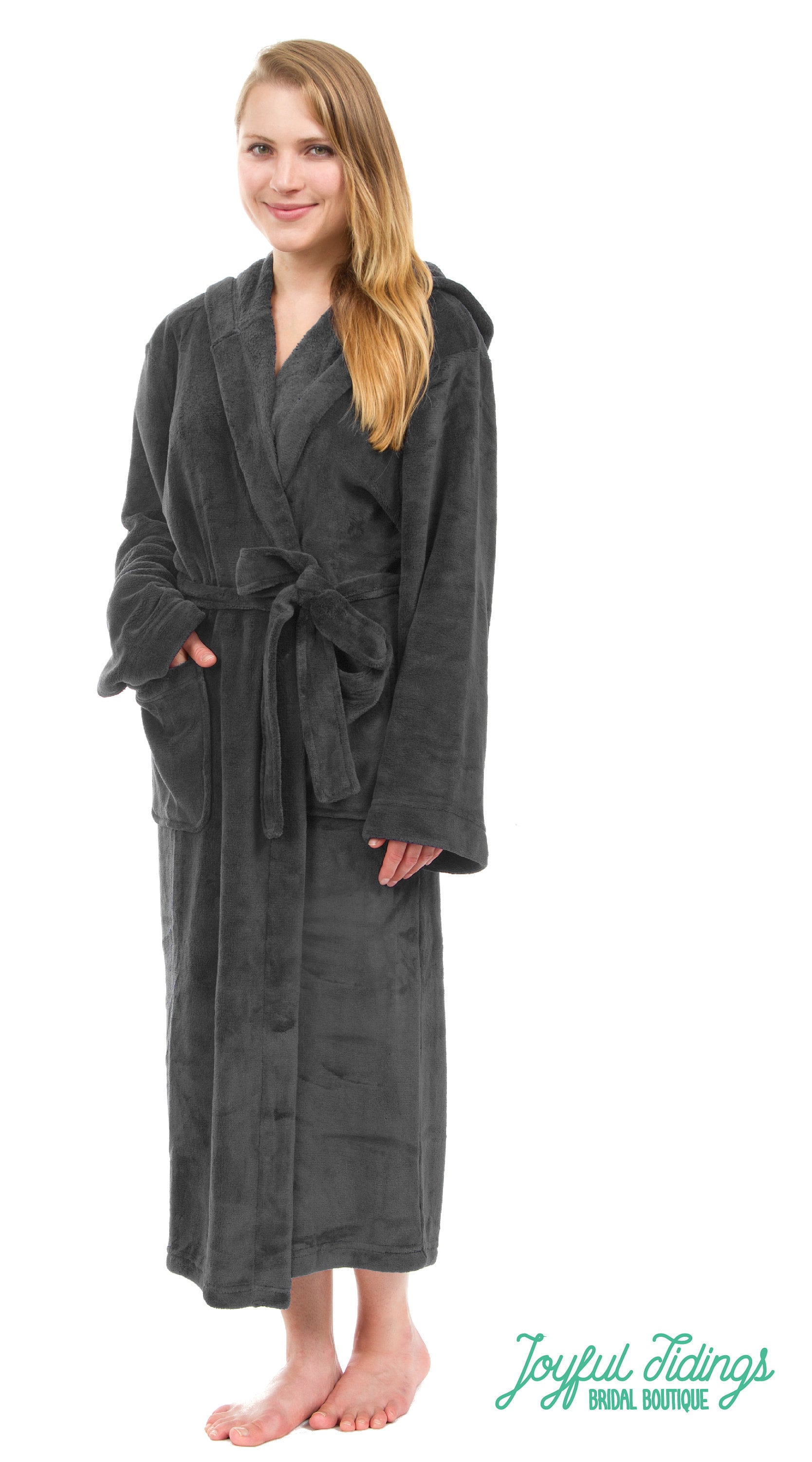 His and Hers Personalized Fleece Robe Set Wedding Present Etsy