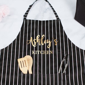 Personalized Apron, Home Baking Apron, Christmas Gift, Custom Cooking Gift, Gift for Bakers, Friends, Cooking Apron Gift, Kitchen Gift