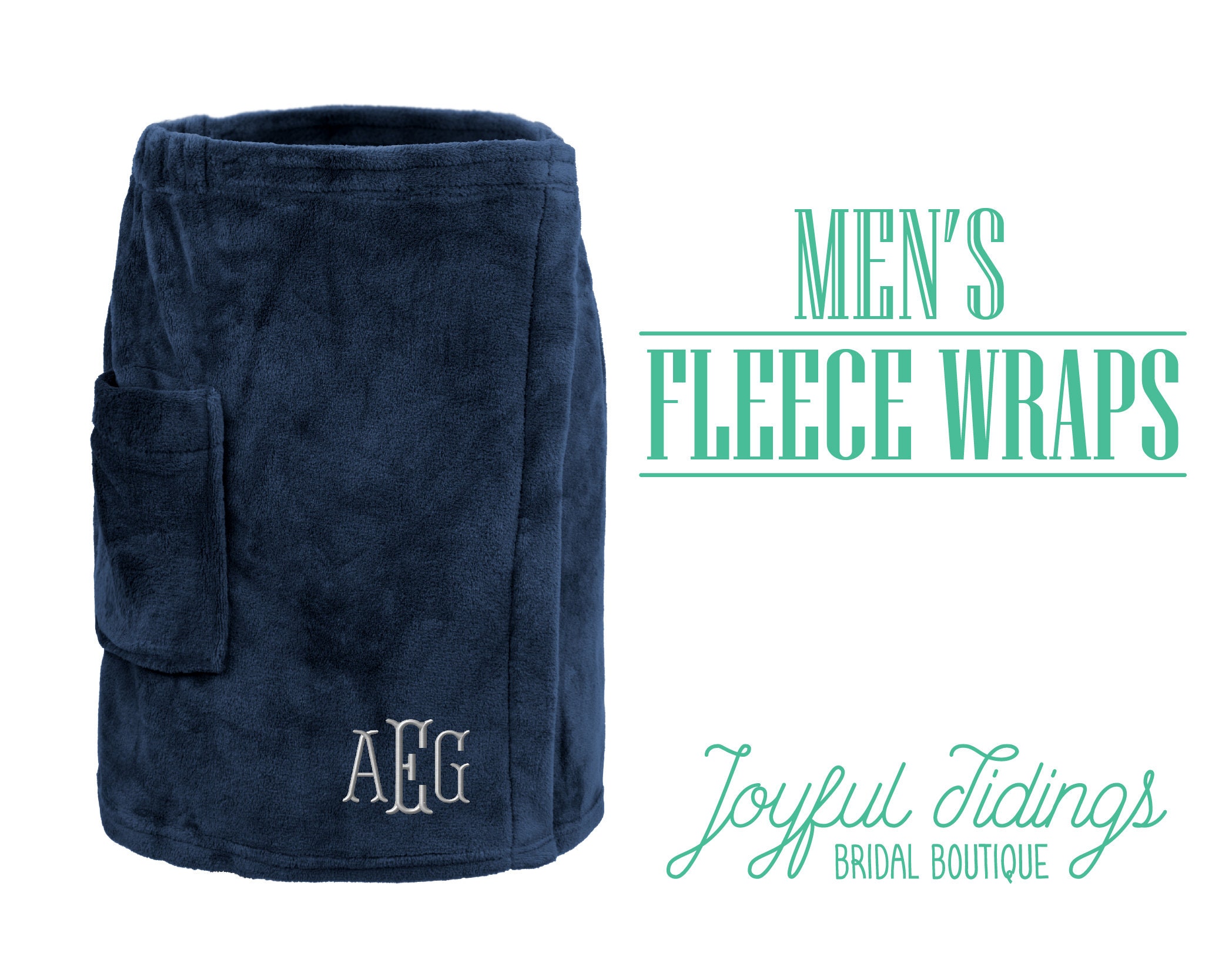 SALE Personalized Men's Spa Wrap Fleece Wraps Holiday Etsy